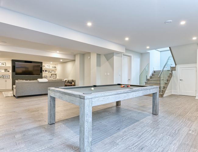 Award for Most Outstanding Finished Basement